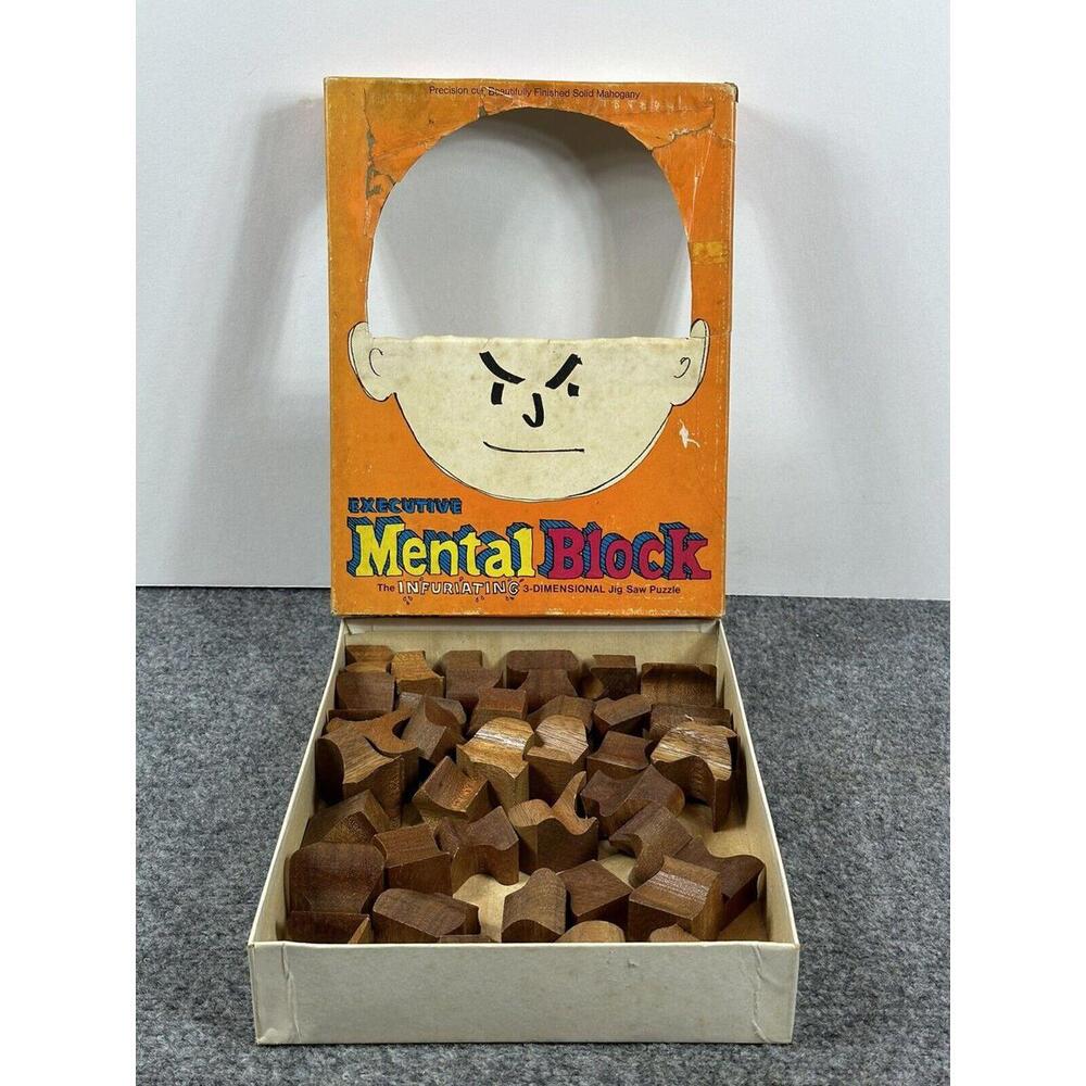 VTG Executive‎ Mental Block 3-dimensional Jigsaw Puzzle 36 Pieces Lord & Taylor